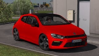 [1.33] Euro Truck Simulator 2 | Volkswagen Scirocco R V1R2 | Mods