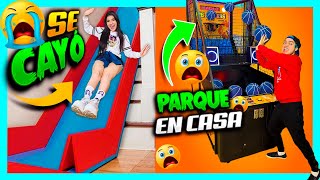 ¡CONSTRUIMOS UN PARQUE DE DIVERSIONES ADENTRO DE NUESTRA CASA! - Yolo Aventuras