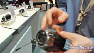 CES 2013: Panasonic HC-V720 HD Camcorder | Built in WiFi Wireless Streaming | HCV720