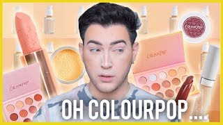 FULL FACE USING ONLY COLOURPOP! NEW NO FILTER FOUNDATION TESTED!!!