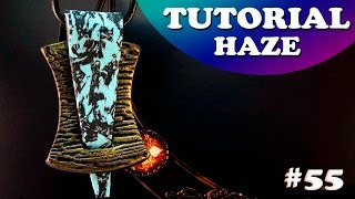 ?Polymer clay tutorial:Pendant Haze?Мастер-класс: Кулон"Дымка" из полимерной глины?DIY?