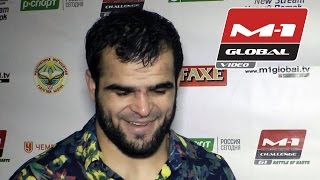 Рамазан Эсенбаев: я не ожидал, что бой будет таким трудным | M-1 Challenge 61