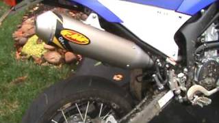 2008 wr250x Q4 exhaust