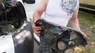 Как снять фару не сломав крепления ! ! !