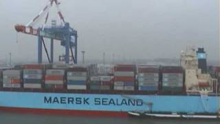 Frachtschiffreise mit MS "MSC SARAH"  Teil 1 - Bremerhaven