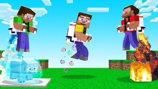 Minecraft WITH CRAZY Jet Packs! (different powers)