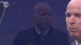 John McCain slams 'spurious nationalism' in Liberty Medal speech