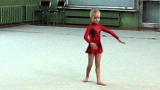 Художественная гимнастика Одинцово Сайко Соня 5 лет
