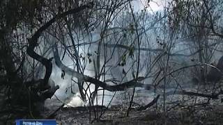 В Ростове полыхает несколько ландшафтных пожаров