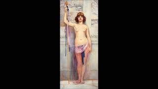 黃鶯鶯 - 愛千年不醒;   英國畫家 John William Godward 3 (1861-1922)