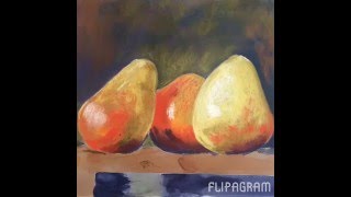 Учимся рисовать пастелью (Груши, копия работы Jeannie Rosier Smith)