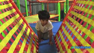 Indoor Playground for kids with Giant inflatable Slides