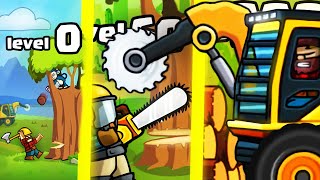 HOW STRONG IS THE MOST OVERPOWERED LUMBERJACK EVOLUTION? (9999+ ANIMAL MAX LEVEL) l Lumberwhack #2