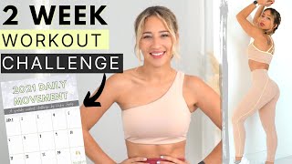2021 WORKOUT CHALLENGE | Build a Workout Habit in 14 DAYS!