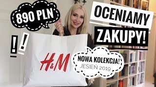 ZAKUPY ?? HAUL JESIENNY H&M MIERZYMY + JEGO KOMENTARZE