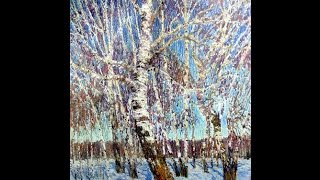 Урок развития речи по картине И.Э.Грабаря, 5 класс