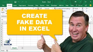 Fake Data In Excel 2361