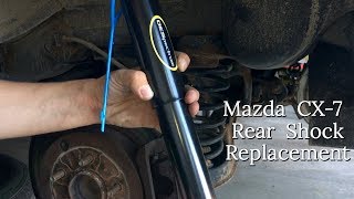 2007 - 13 Mazda CX-7 Rear Shock Replacement - DIY How To