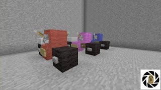 Minecraft - How To Build Transformers 2 Arcee Sisters!
