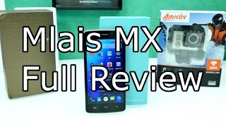 Mlais MX Base Review - Budget 4300mAh Battery Monster - MTK 6735 64bit + 2GB RAM ! [4K]