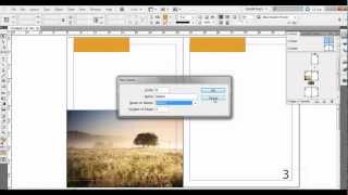 Creating and Applying Master Pages in Adobe InDesign