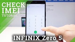 How to Find IMEI Number in INFINIX Zero 5 - IMEI & Serial Number