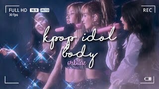 ゛ kpop idol body (girl.ver)