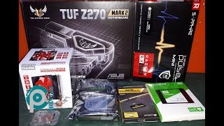 TUF Z270 MARK 2 / PULSE RX570 / I7 7700K PC MONTAJ