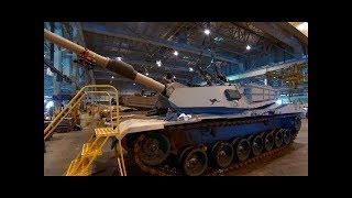 Как делают танки Абрамс.