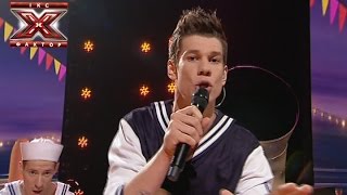 Дмитрий Бабак - Umbrella - Элвис Пресли - Х-фактор 5 - Пятый прямой эфир - 06.12.2014