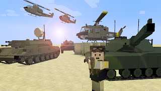 Minecraft Flans mod Ez8's Cold War Vehicle Pack 1.7.10