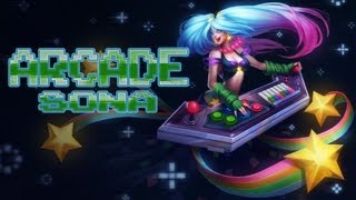 League Skins - Arcade Sona (Ability Effects, Animations & Emotes)