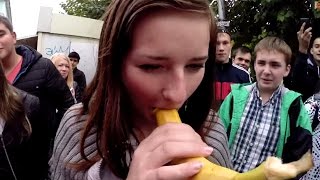 What Russian students are ready for to get a tablet PC (English Subtitles)