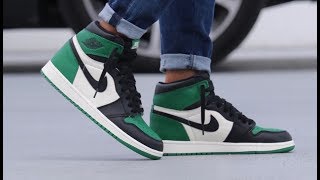 AIR JORDAN 1 PINE GREEN RETRO SNEAKER DETAILED REVIEW ! WATCH BEFORE YOU GET