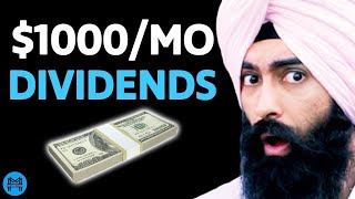 Make $1,000/Month From Dividends In The Stock Market | Investing For Passive Income