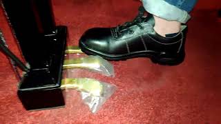 Yamaha Grand Piano pedal pumping in my extra pair of King's KWS800 Safety Footwear