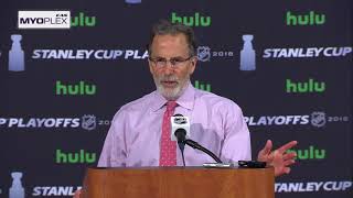 Post game: John Tortorella 4/23/18