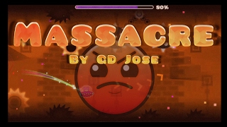 Geometry Dash - Massacre By GD Jose [Epic] [3 Coins]