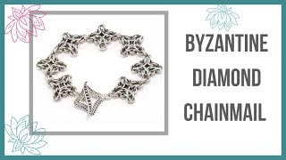 Byzantine Diamond Chainmail Tutorial - Beaducation.com