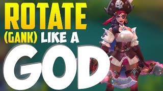 WORLD BEST KARINA Player teaches you HOW TO GANK | Mobile Legends how to rotate and gank with Karina