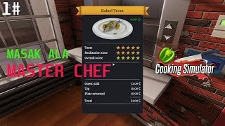 Game masak - masak ala Master Chef cooking simulator part 1