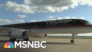 Trump Force One Vs. Air Force One | MSNBC