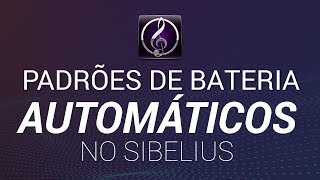 Criando linhas de bateria automáticas // TUTORIAL DE SIBELIUS