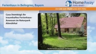 Almühltal: Casa Steinbügl: Ihr traumhaftes Ferienhaus-Anwesen im Naturpark - FeWo-direkt.de Video
