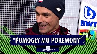 "Dawida odblokowały... Pokemony". Piotr Żyła zdradził tajemnicę sukcesu Kubackiego w TCS