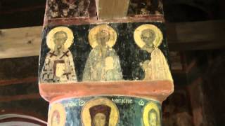 Фрески церкви Симеона Богоприимца в Зверинском монастыре.