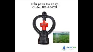Béc tưới cây tự động kiểu tia xoay