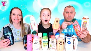 Попробуй Выбрать Клей среди Шампуня Слайм Челлендж | Чао Юля