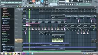 "Distance" Melodic Dubstep - Fl Studio 12 Play Through - Virtual Riot Feel