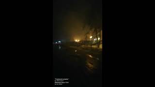 Воинская Часть 92861 (31686) - Пожар деревянного учебного корпуса. 16.01.2020 - Толбино, Подольск-13